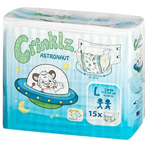 BRIEF CRINKLZ ASTRONAUT LARGE 43-59 4/15